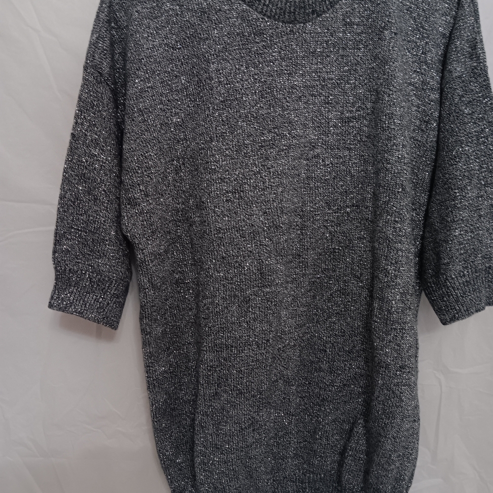 Woman Gray Sweater
